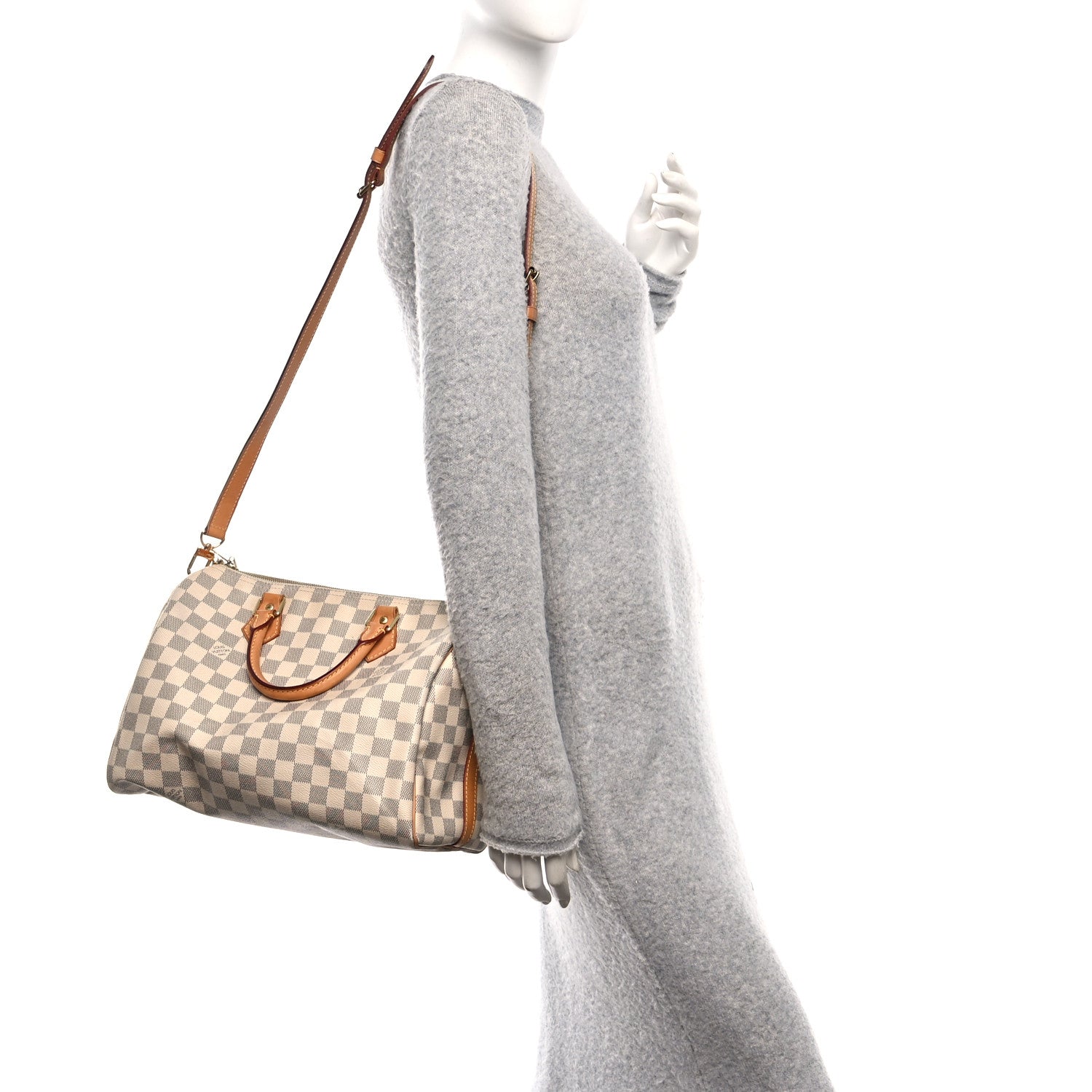 Damier Azur Speedy Bandouliere 30