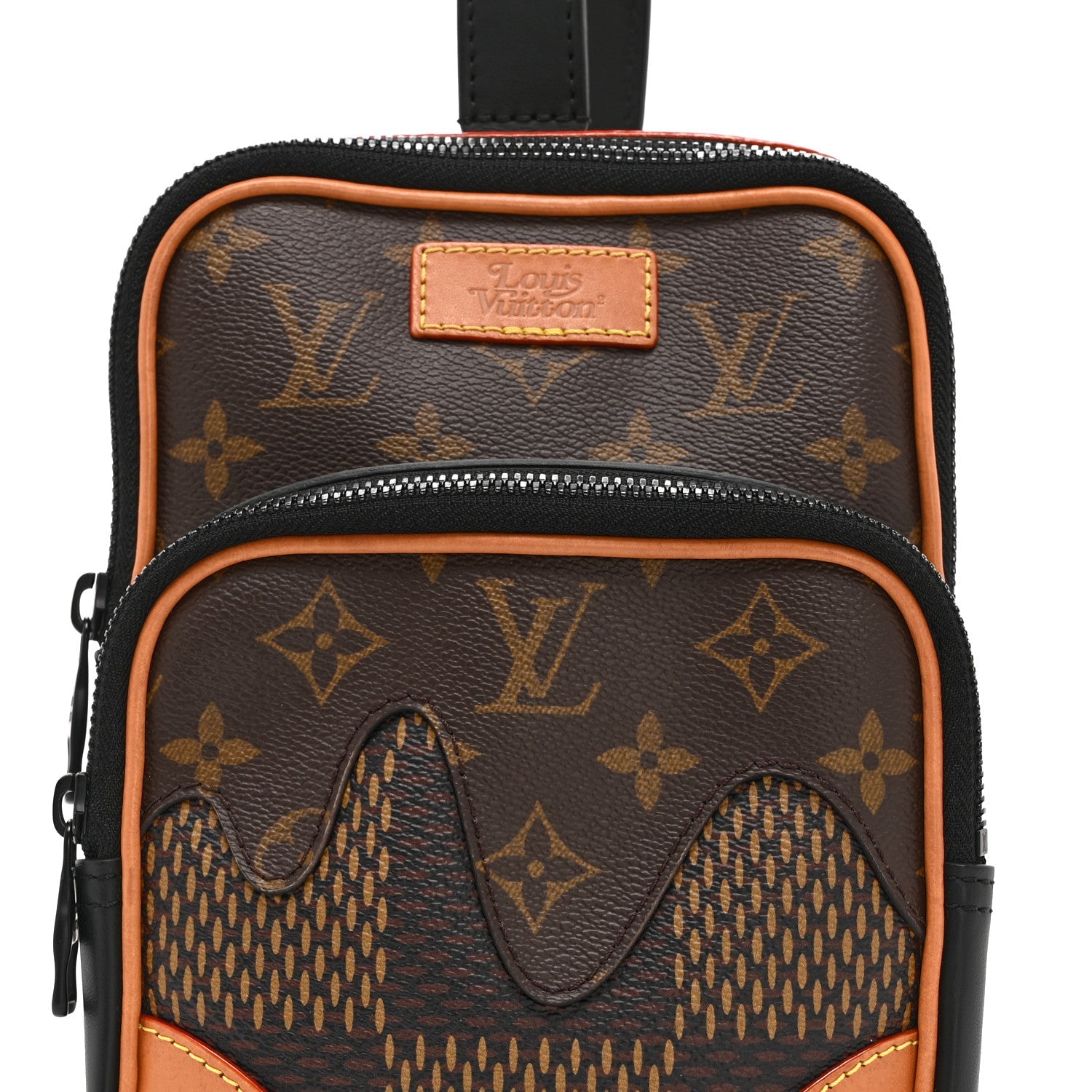 X NIGO Giant Damier Ebene Monogram Amazone Sling Bag