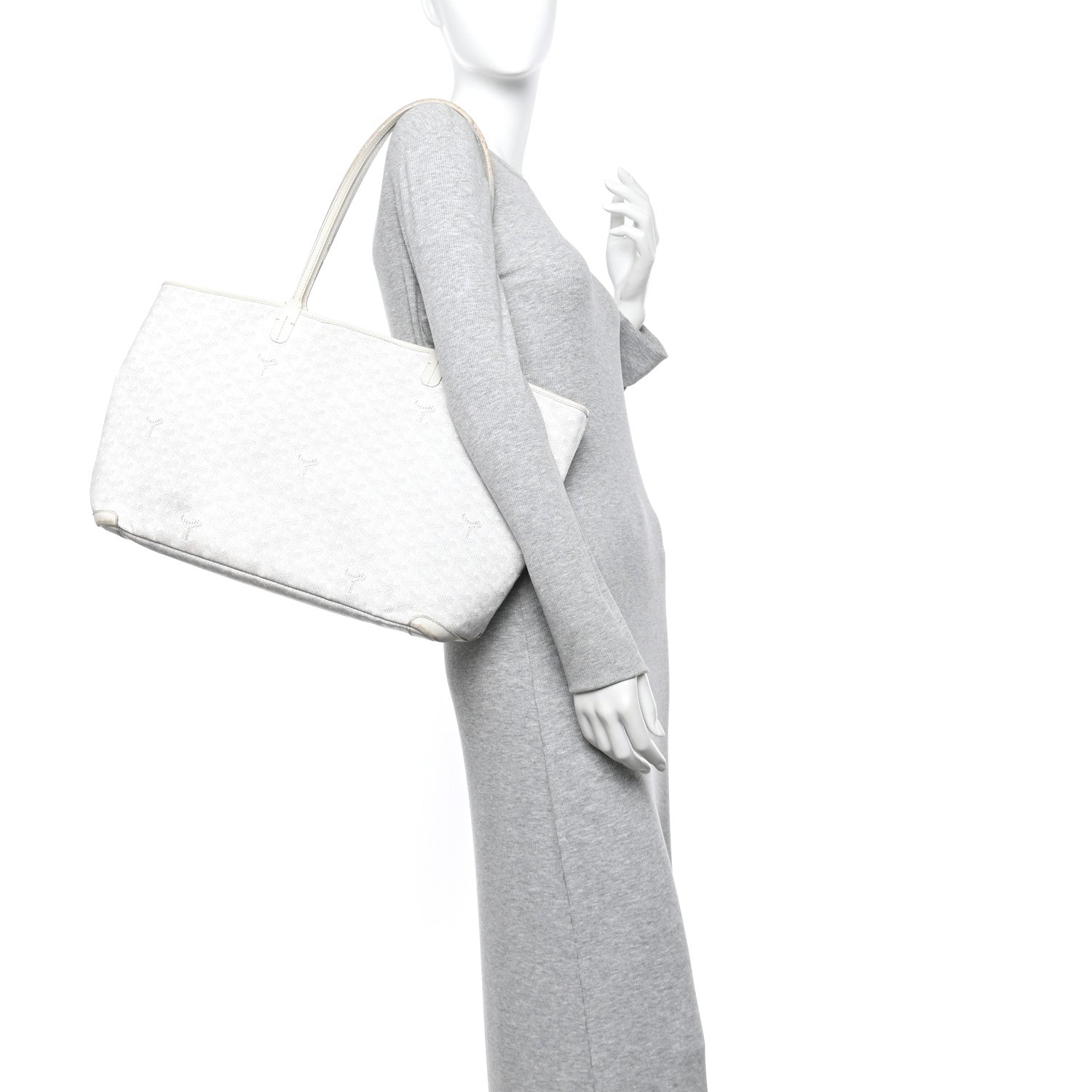 Goyardine Artois MM White