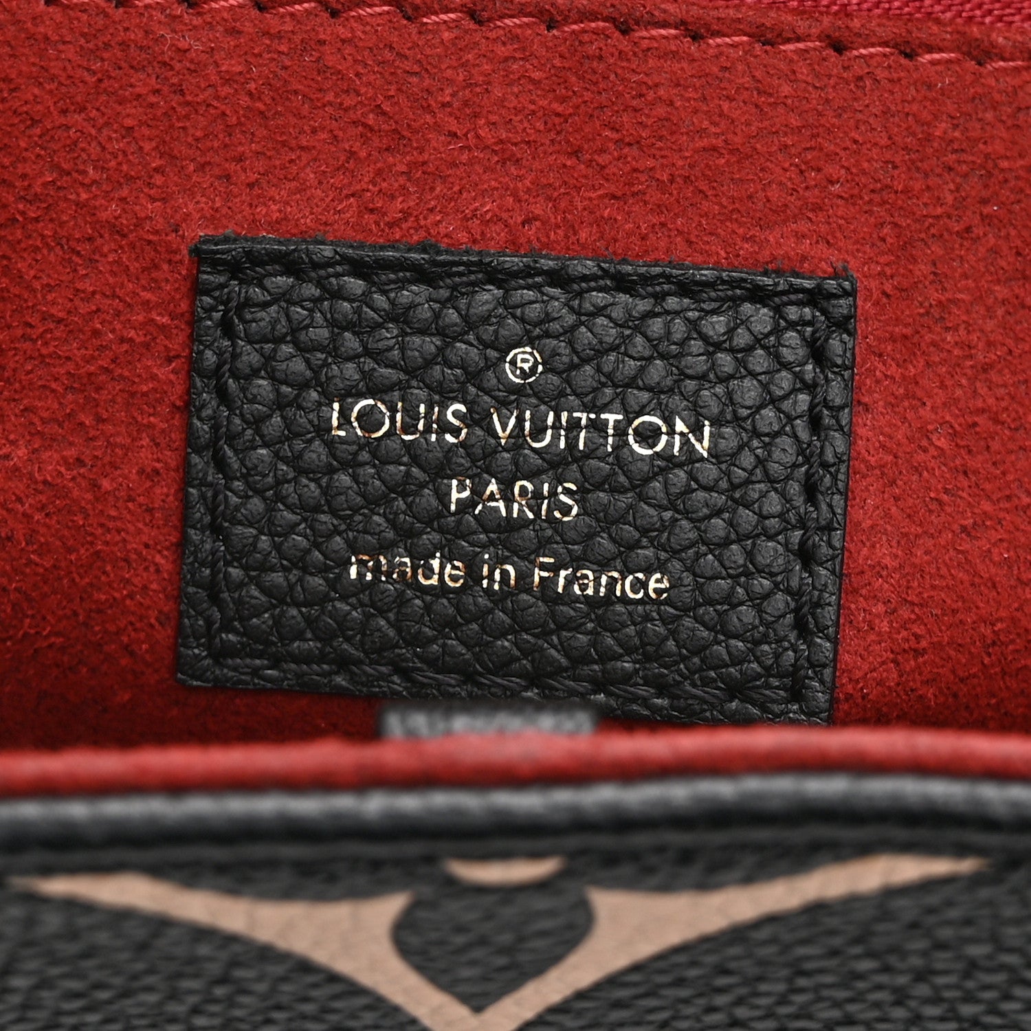 Empreinte Monogram Giant Onthego PM Black Beige