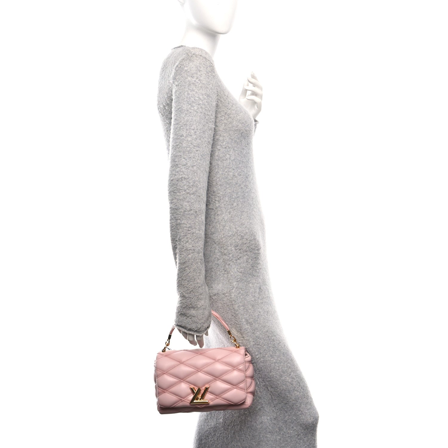 Lambskin Malletage Top Handle GO-14 MM Rosabella