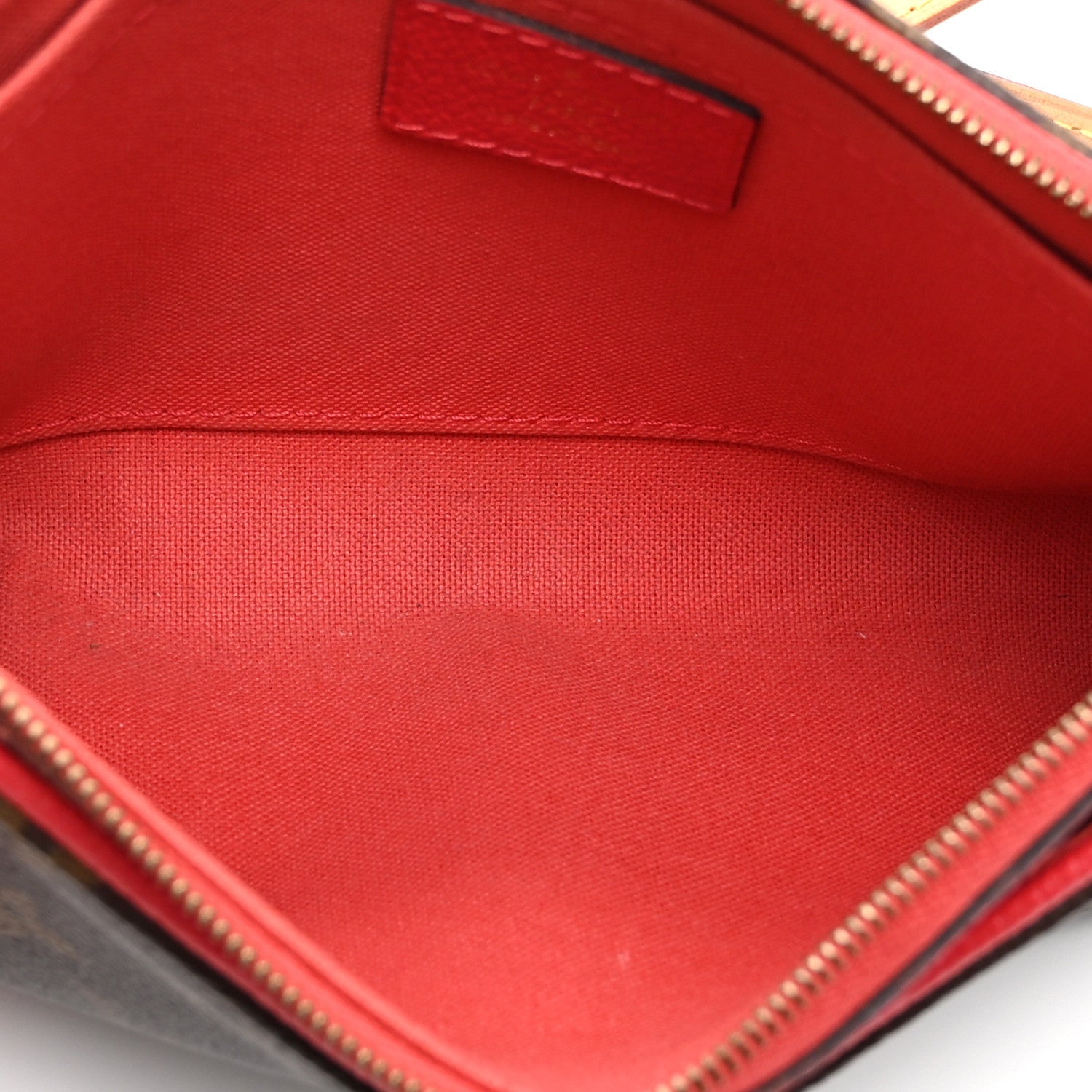 Monogram Pallas Clutch Poppy