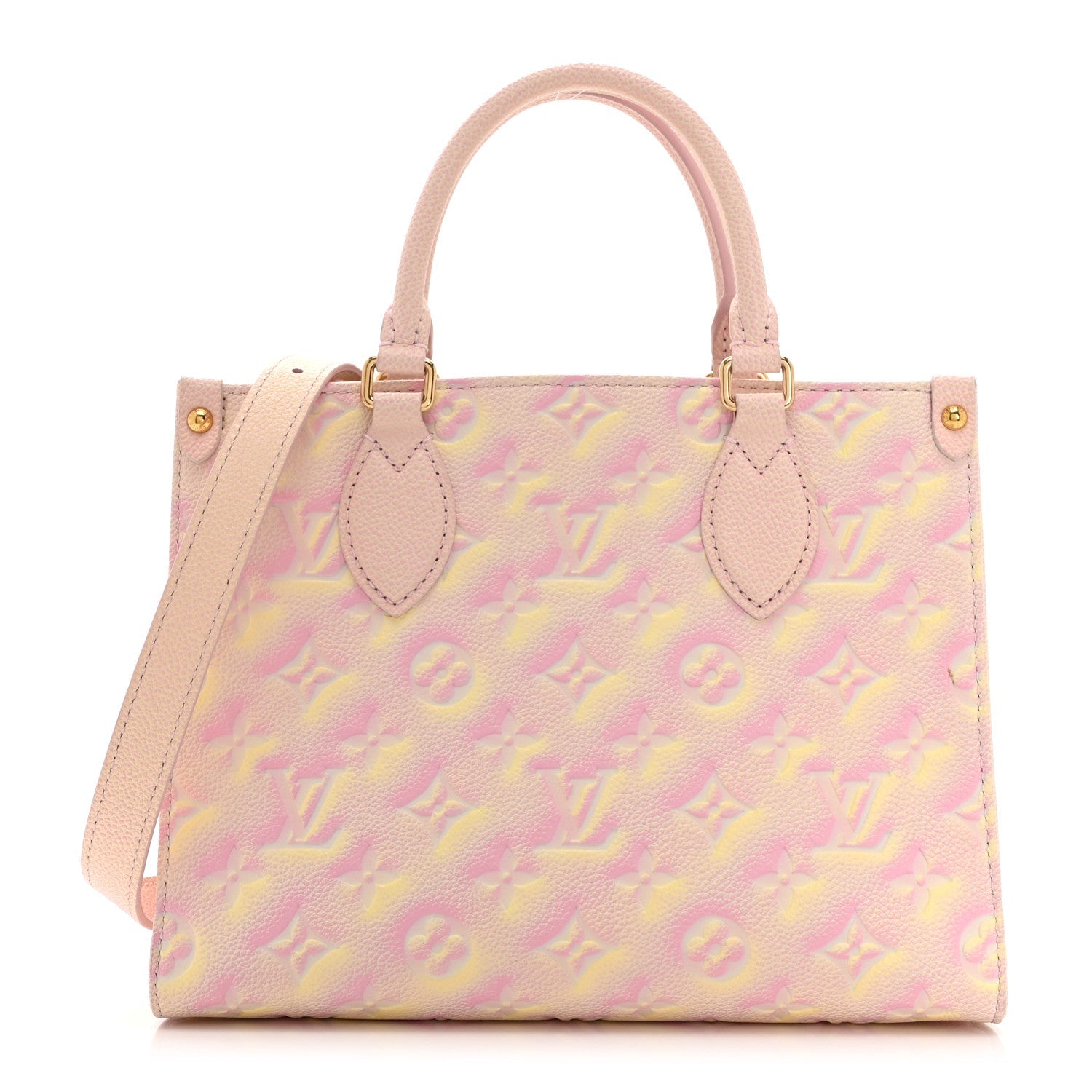 Empreinte Monogram Summer Stardust Onthego PM Pink