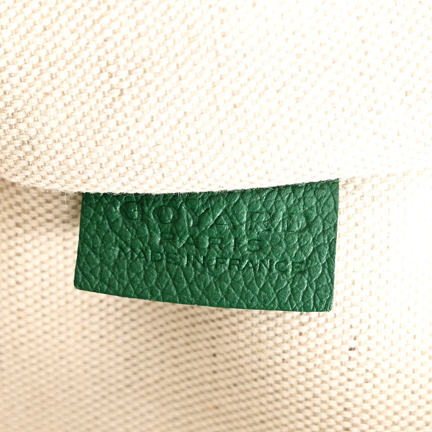 Goyardine Villette Tote Green