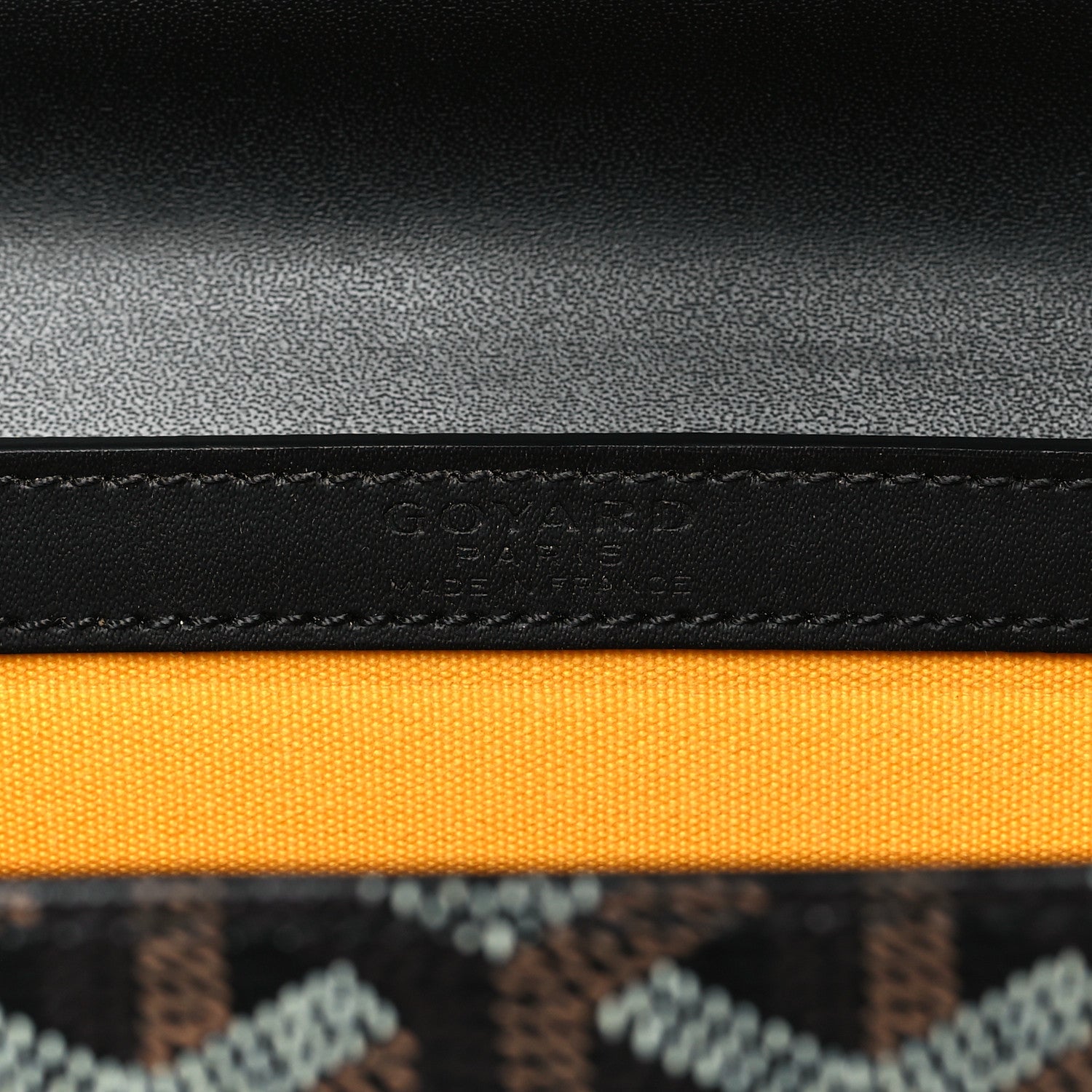 Goyardine Structure Mini Saigon Black