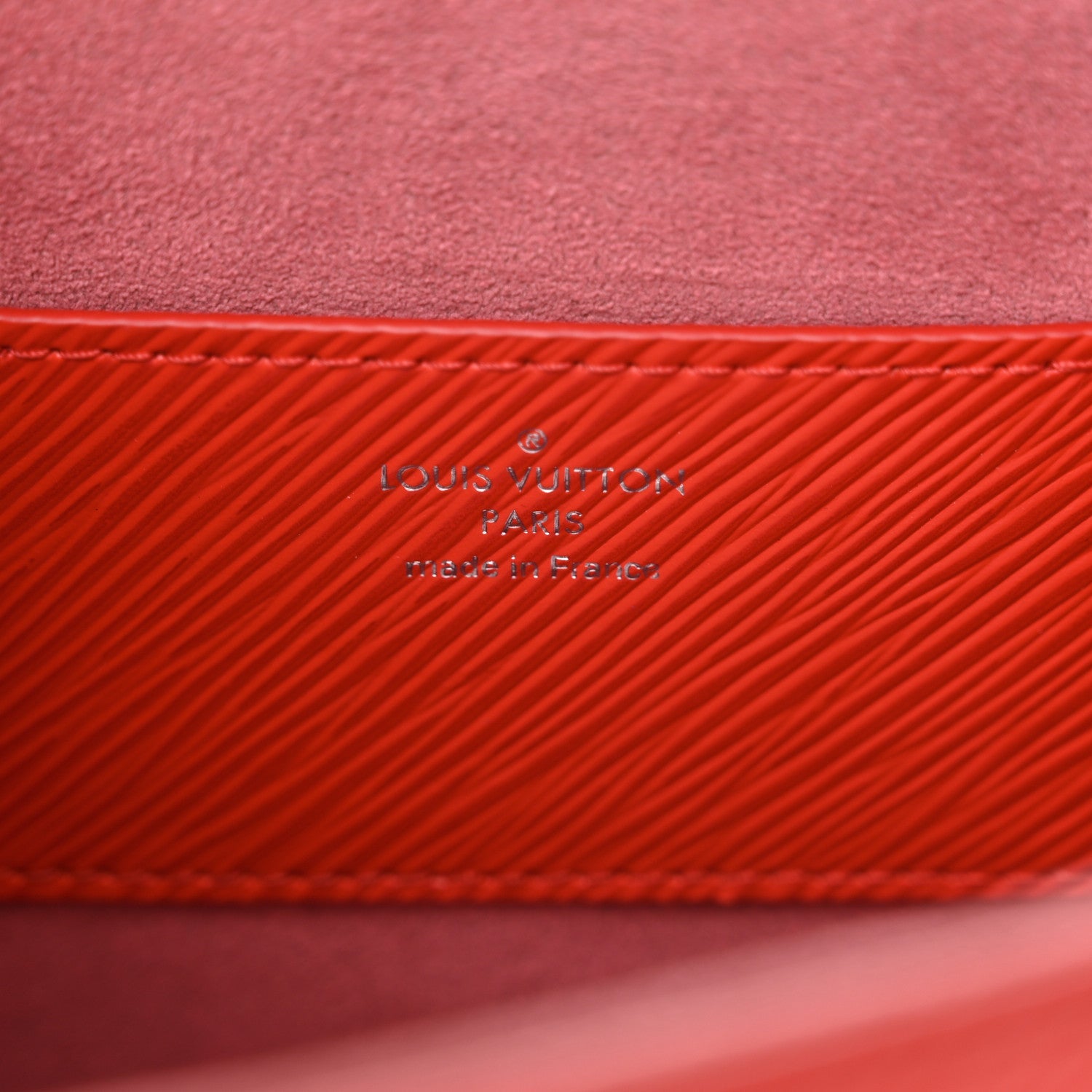 Epi Twist Shoulder Bag MM Coquelicot