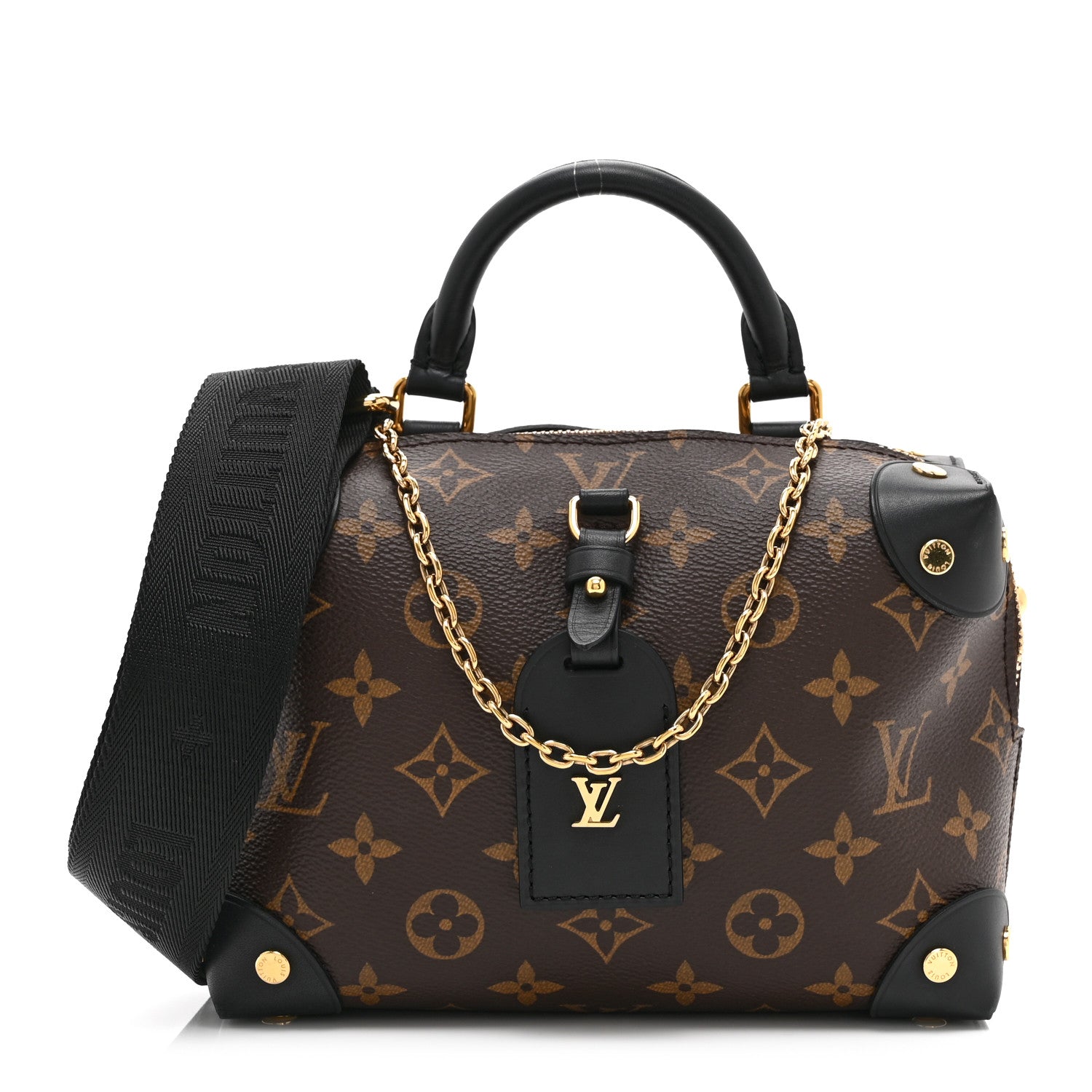 Monogram Petite Malle Souple Black