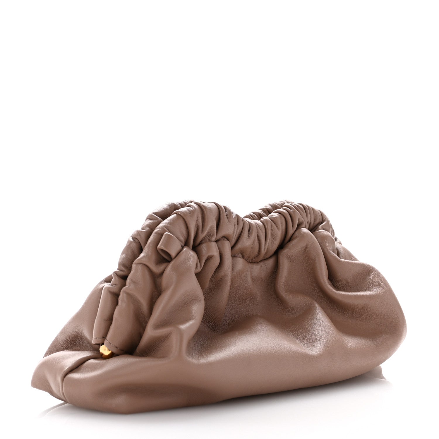 Lambskin Cloud Mini Clutch Biscotto