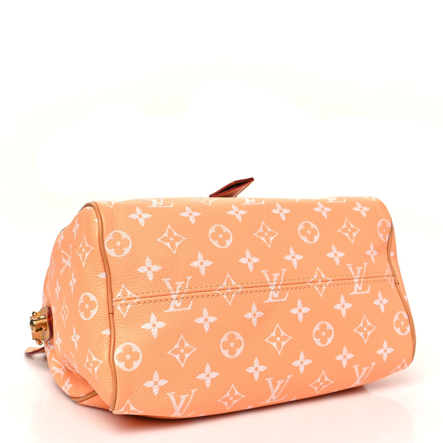 Calfskin Monogram Speedy P9 Bandouliere 25 Summer Peach