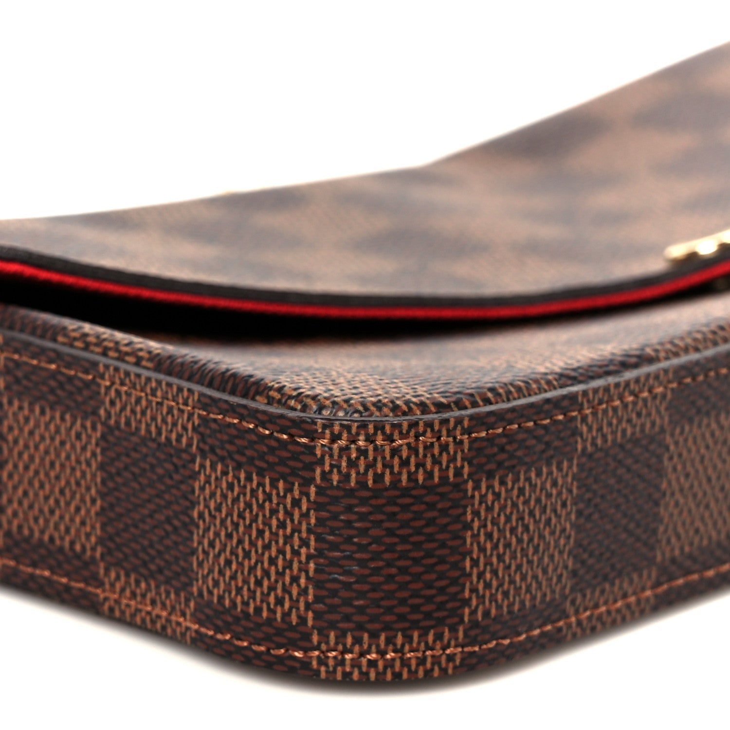 Damier Ebene Pochette Felicie Chain Wallet