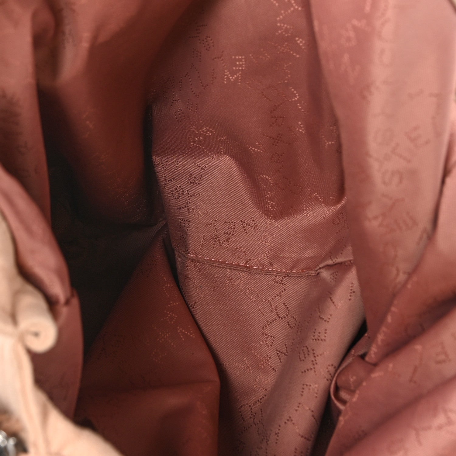 Shaggy Deer Small Falabella Tote Powder