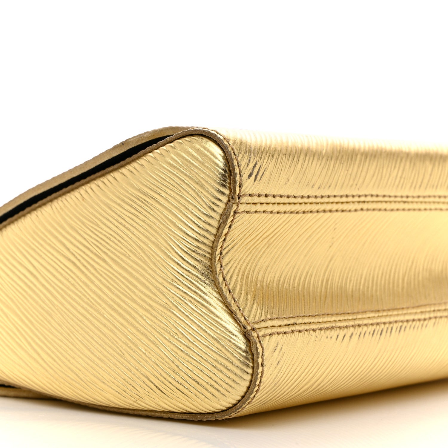 Epi Twist Shoulder Bag PM Gold