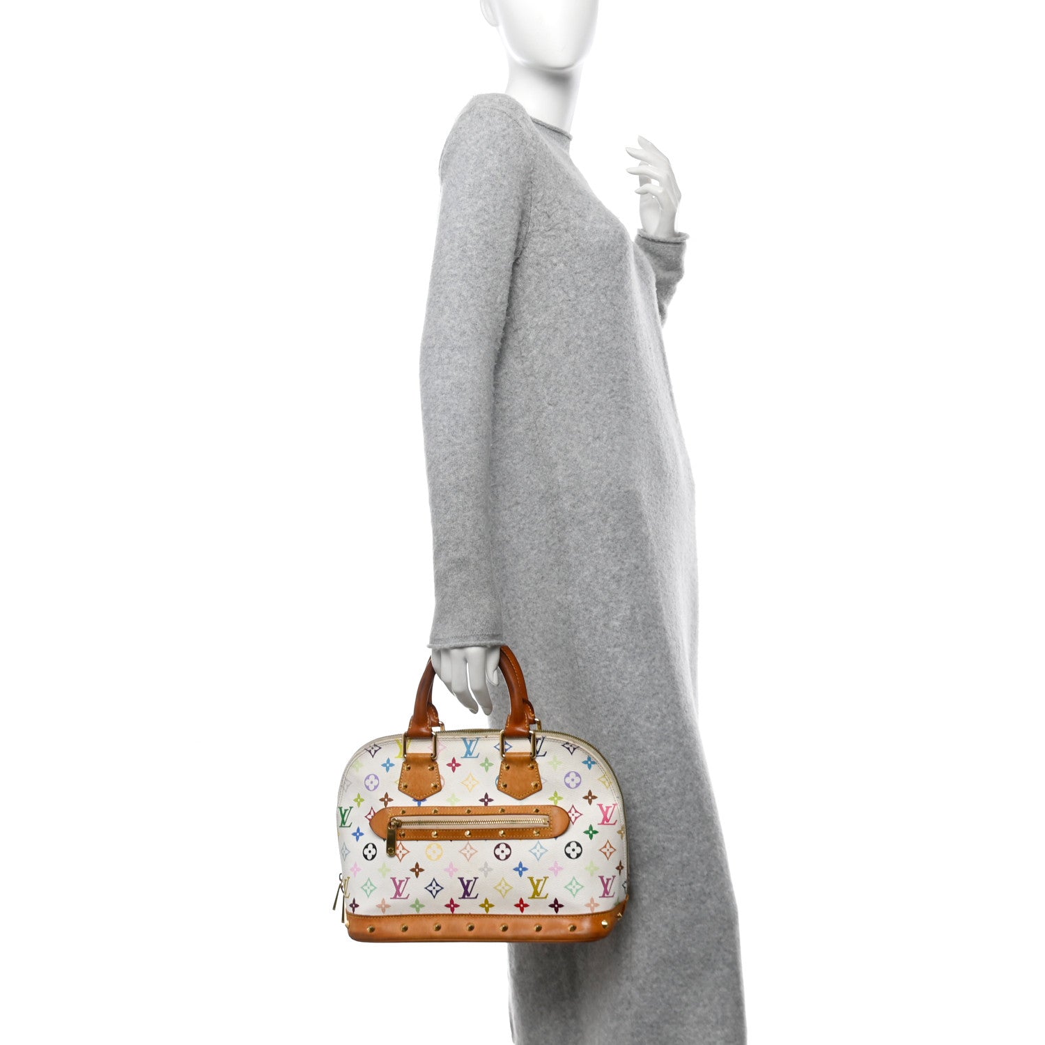 Monogram Multicolor Alma White