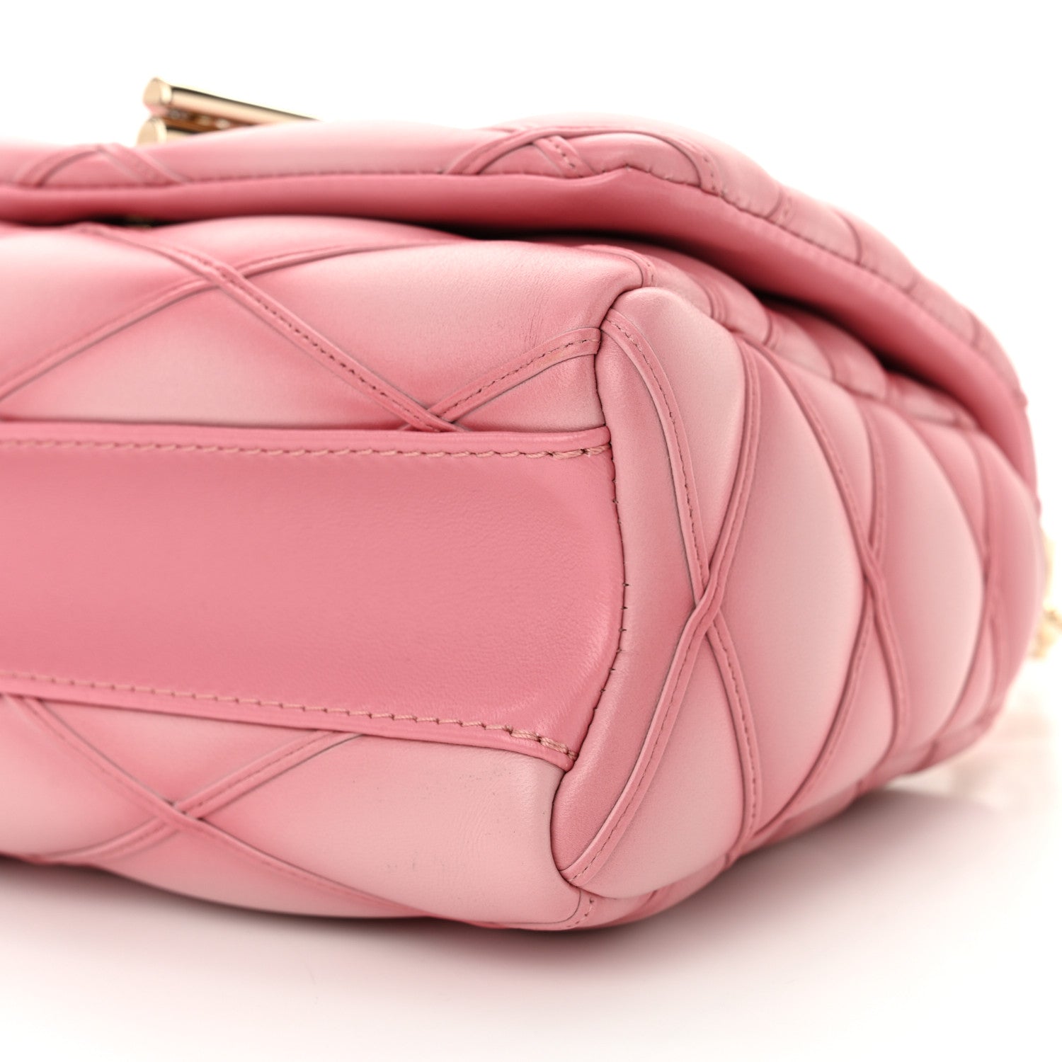 Lambskin Malletage Top Handle GO-14 MM Raspberry