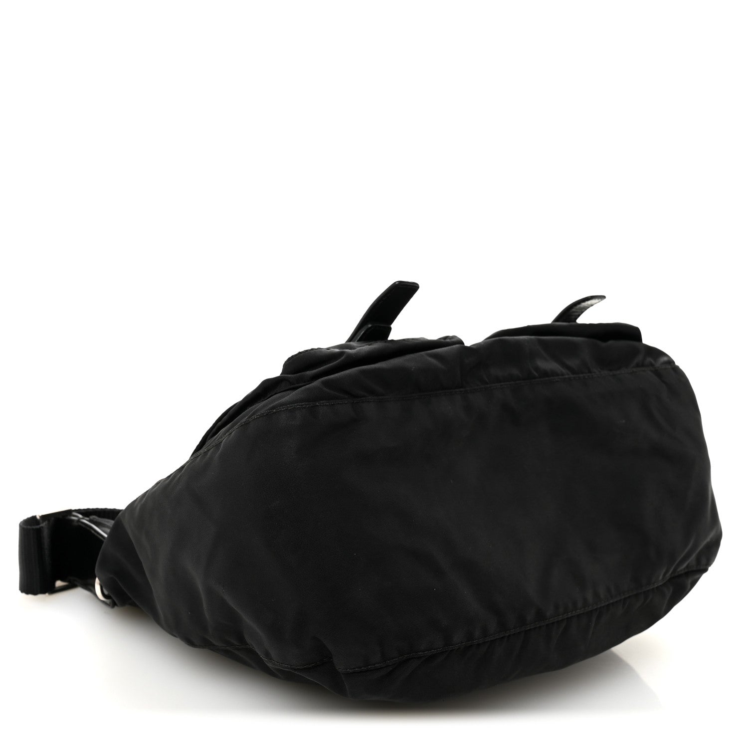 Tessuto Nylon Messenger Bag Black