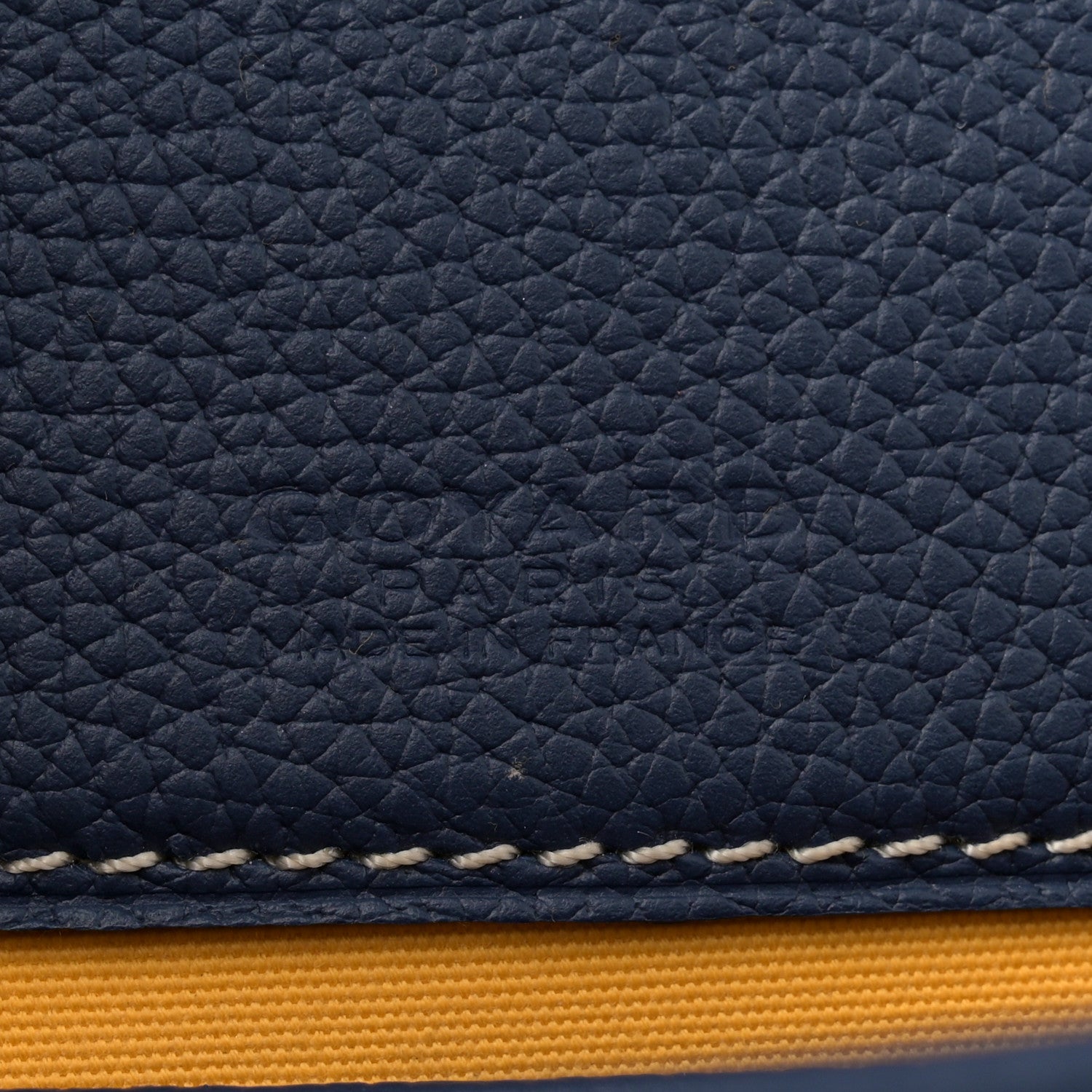 Goyardine Belvedere II PM Messenger Bag Navy