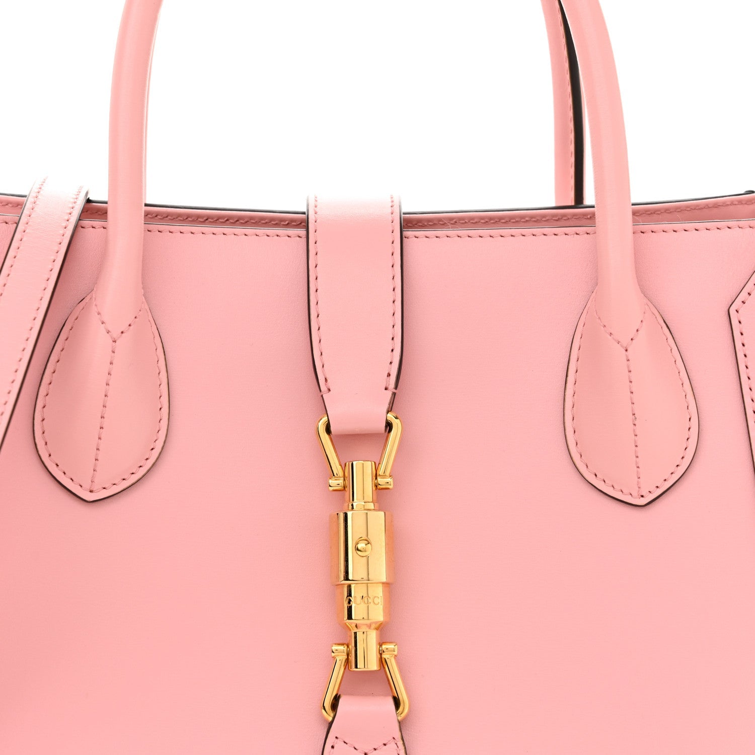 Boarded Plutone Calfskin Medium Jackie 1961 Tote Wild Rose