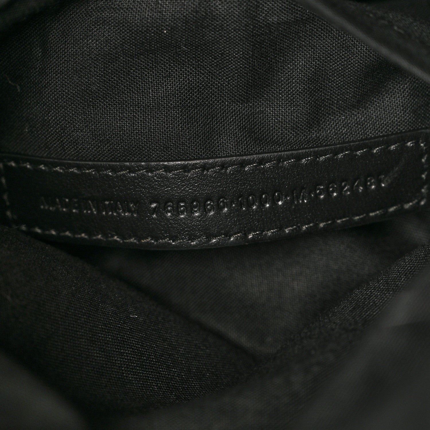 Arena Calfskin Small Monaco Chain Shoulder Bag Black