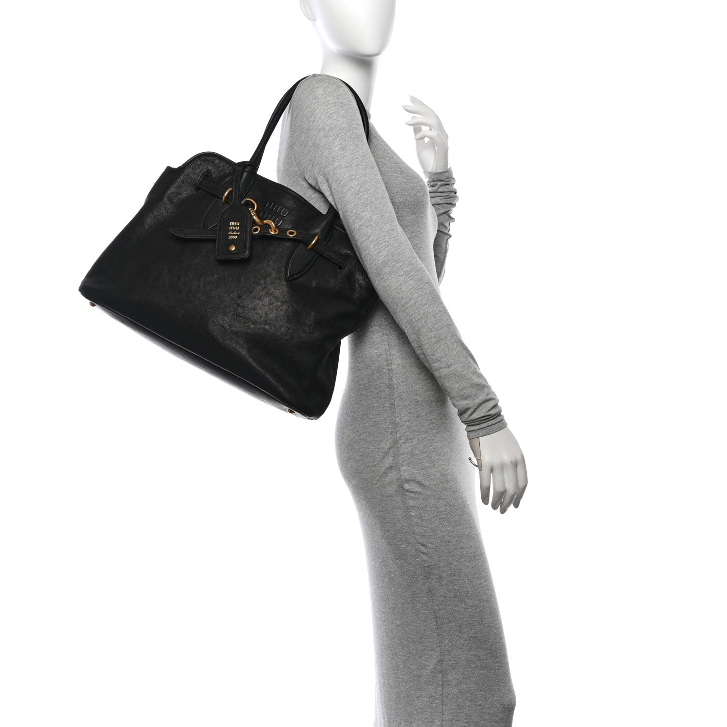 Nappa Medium Aventure Bag Black