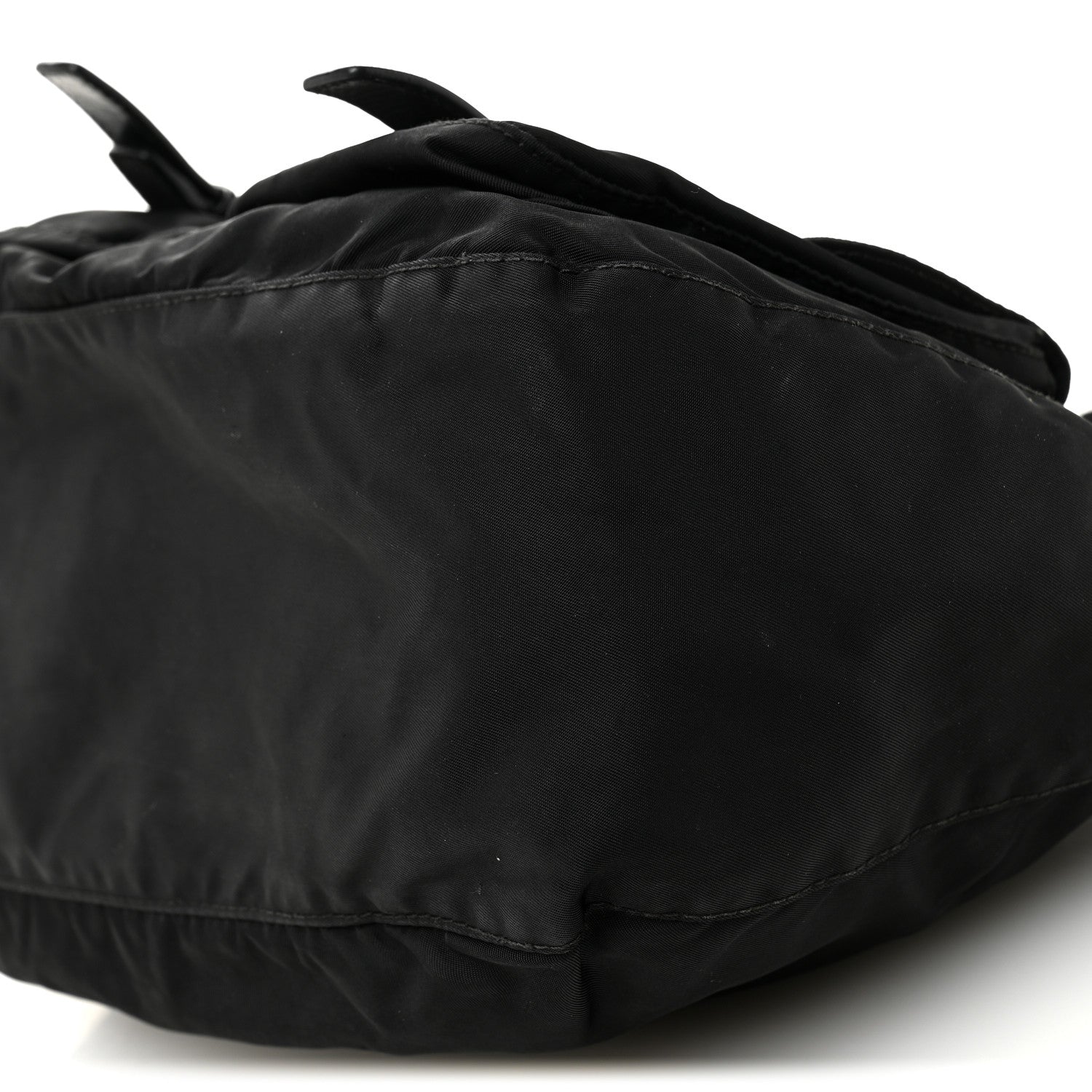 Tessuto Nylon Messenger Bag Black