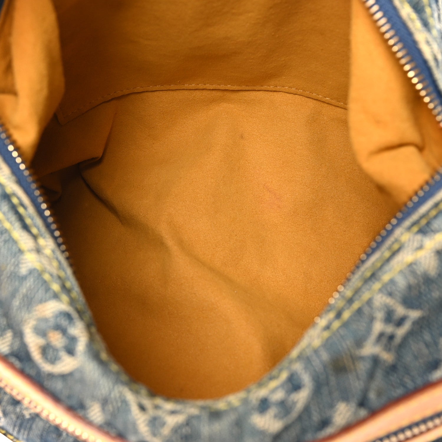 Monogram Denim Baggy PM Blue