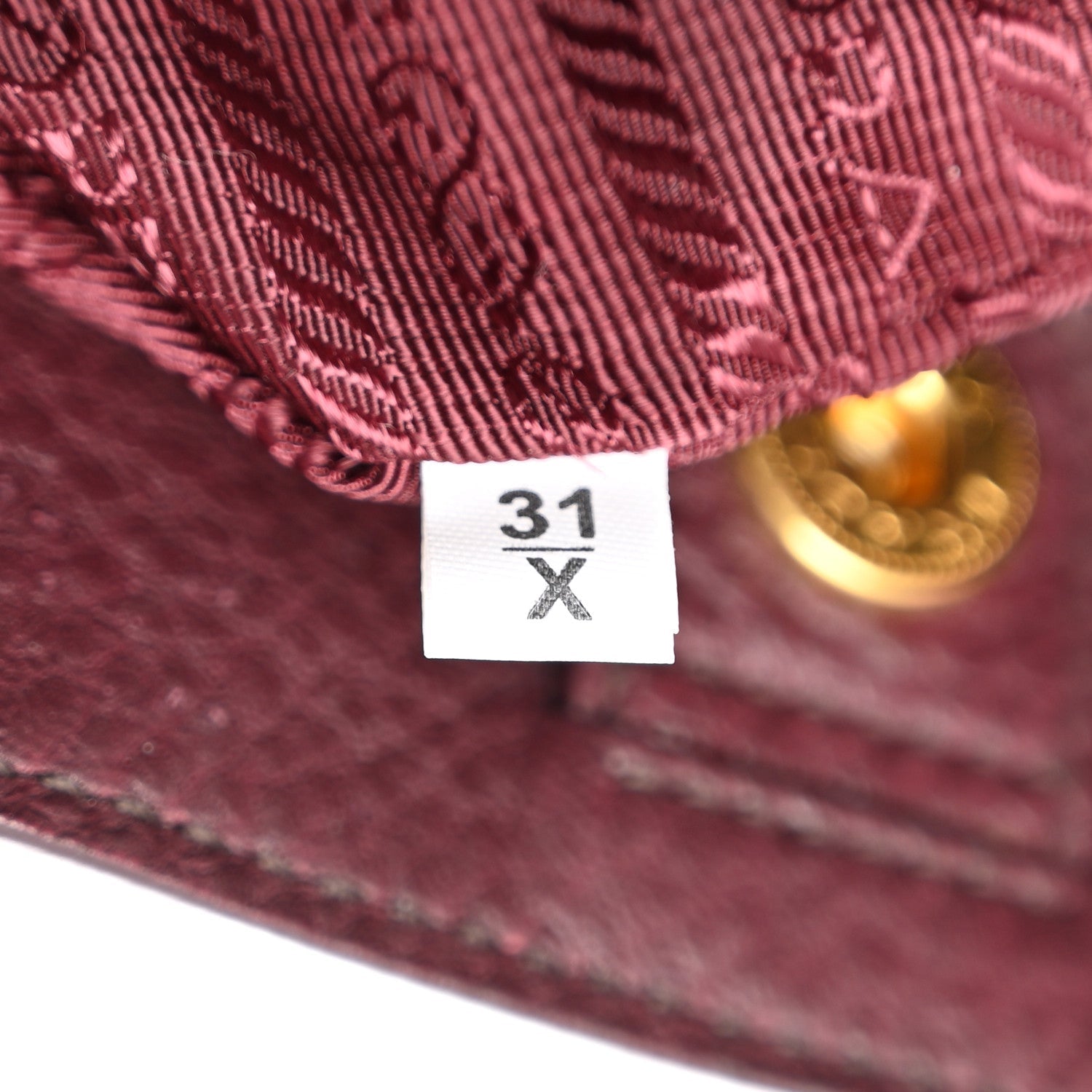 Vitello Daino Tote Granato